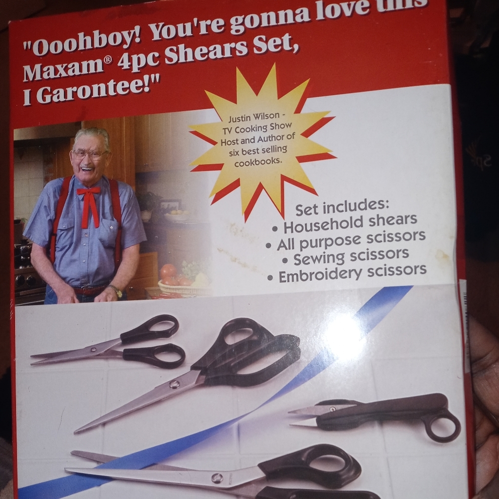 Justin Wilson Scissors Set